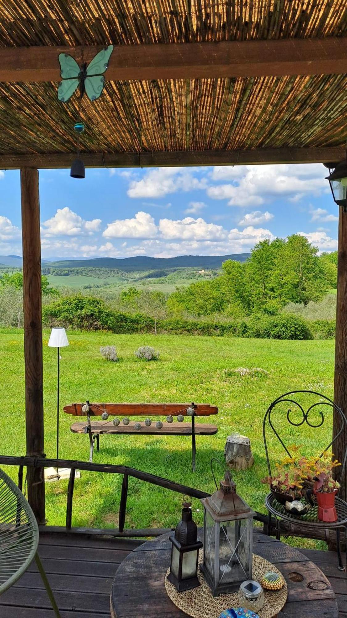 2 Cuori E 1 Yurta Glamping In Tuscany - Adults Only Asciano Exterior photo